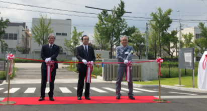 Ceremony to commemorate the completion of Nagoya Machinery Works