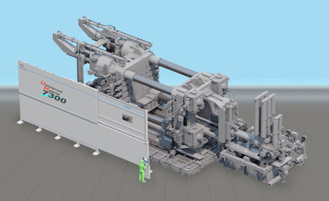 UH7300ダイカストマシンの外観（イメージ図） 2025年