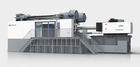 世界最大の電動射出成形機「5500emⅢ」 2024年