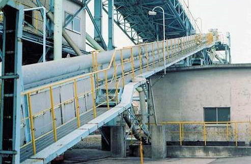 Air Floating Conveyor No. 1 at Okinoyama Coal Center