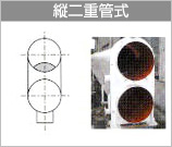 縦二重管式